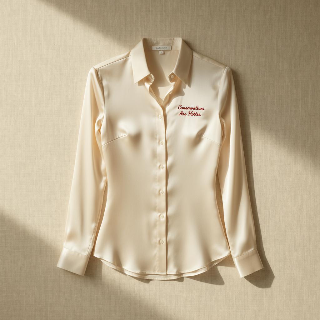 Conservatives Are Hotter Silk Shirt